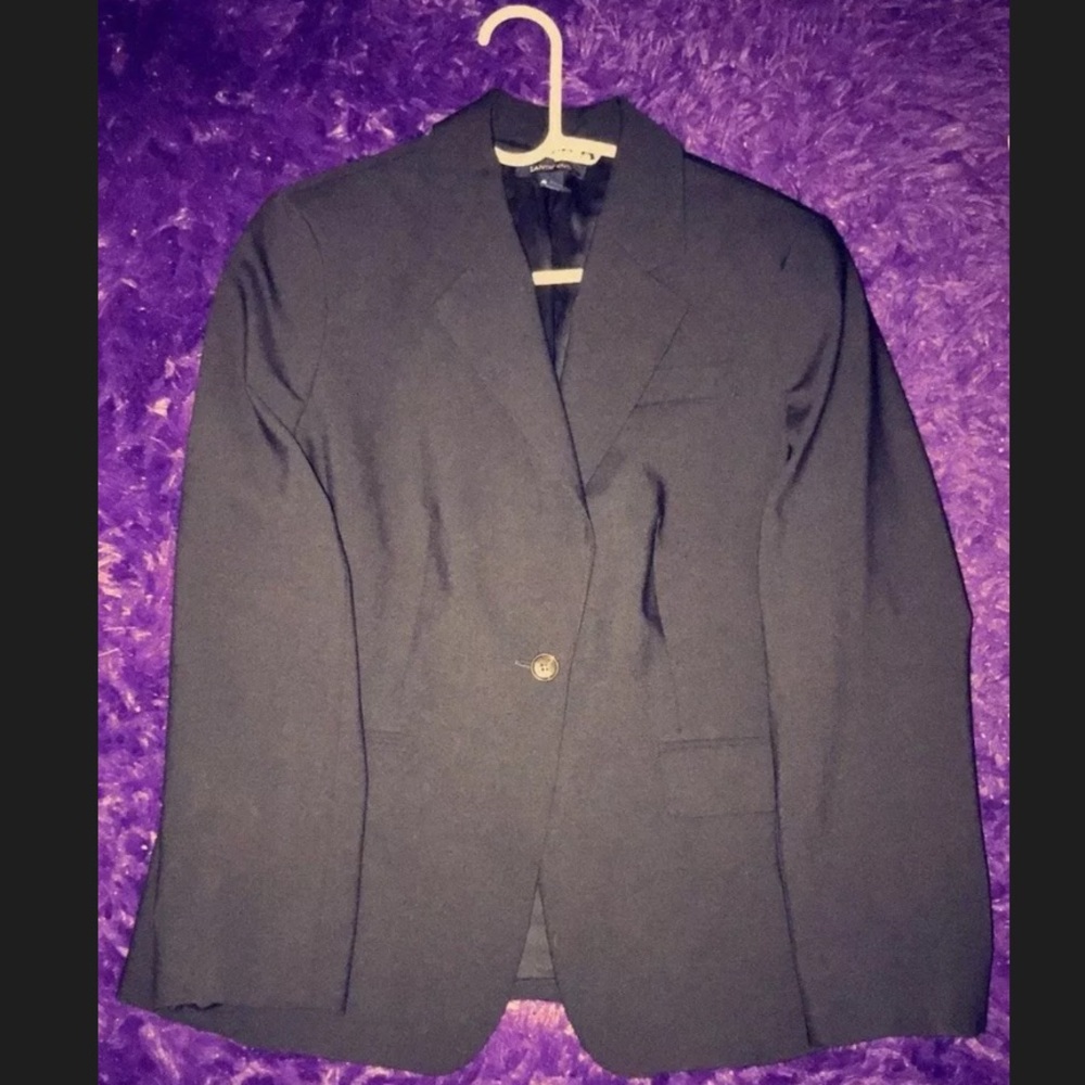 🧥 Lands’ End Navy Blue blazer size 10P
